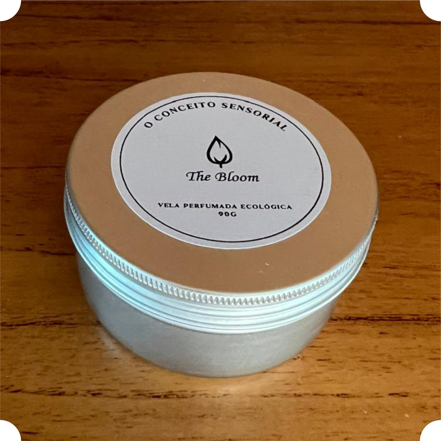 Vela Perfumada Bloom G Detalhe